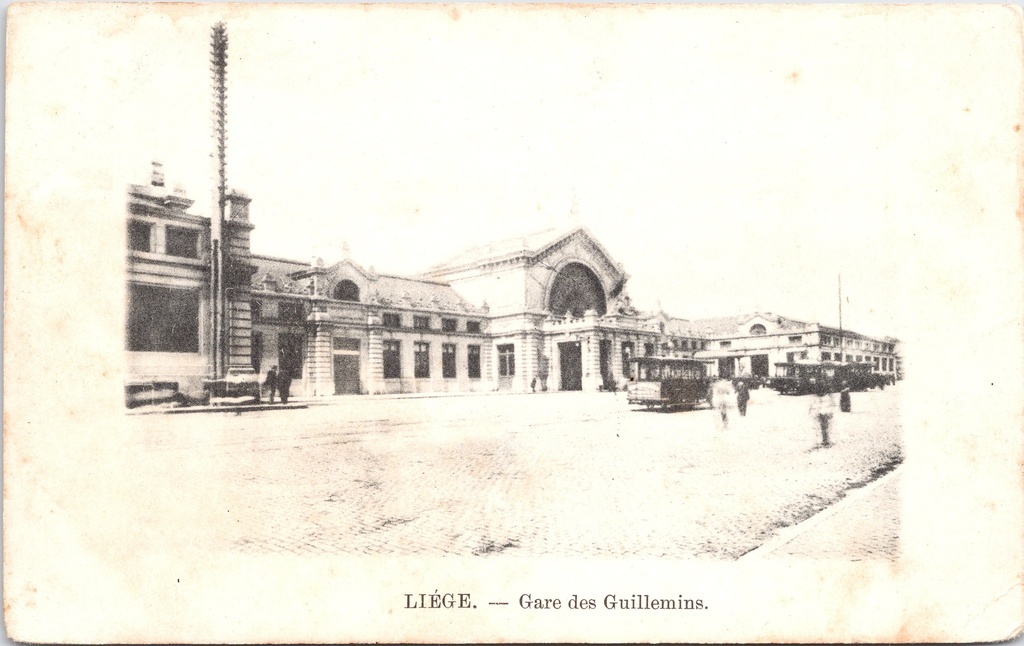 [Liege1017] Liège - "Gare des Guillemins" - Oud station Guillemins