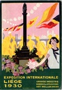 Liège - "Exposition Internationale Liège 1930" - Affiche internationale tentoonstelling Grande Industrie