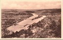 Namur - "L'Ile Vas t'y frotte" - Panoramisch zicht op de Maas met het eiland Vas-t'y-Frotte