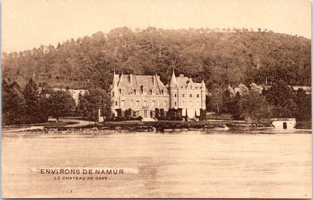 Namur - "Le Chateau de Dave" - Kasteel van Dave langs de Maas