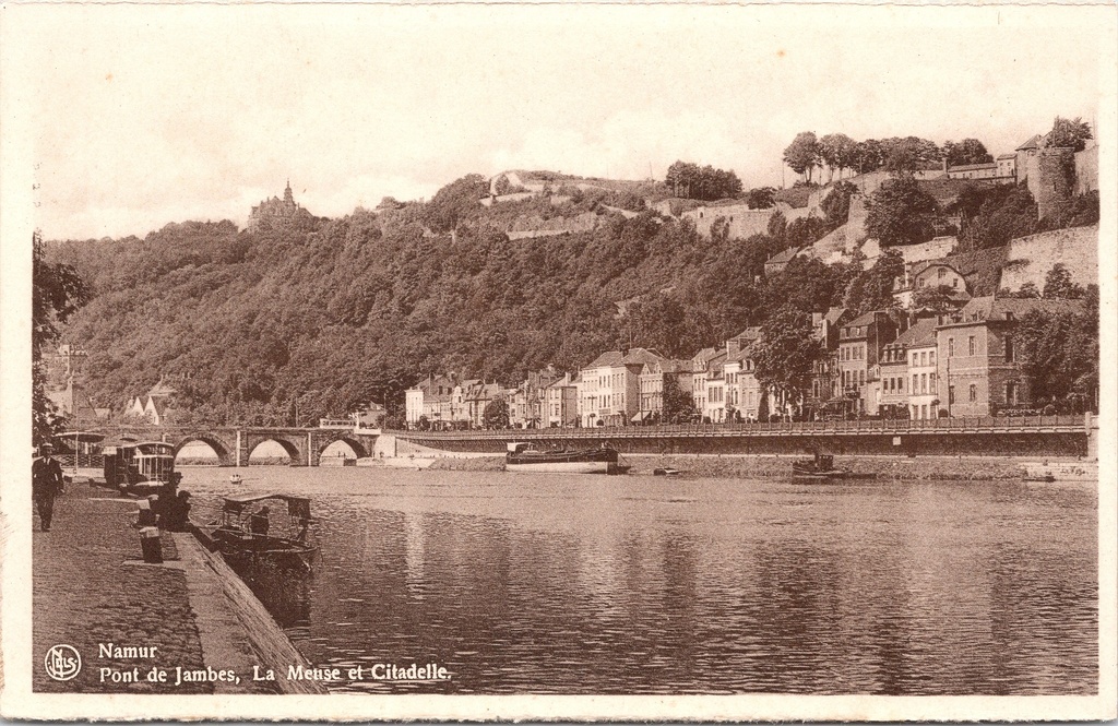 Namur - "Pont de Jambes, La Meuse et Citadelle" - Jamesbrug, Maas en Citadel