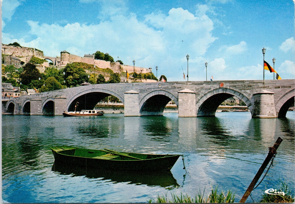 [Namen1179] Namur - "Le pont de Jambes et la citadelle" - Jambrug met uitzicht op de citadel