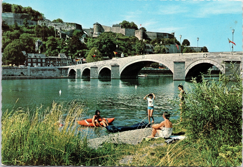 [Namen1181] Namur – “Pont de Jambes et Citadelle” – Jambrug with the Citadel