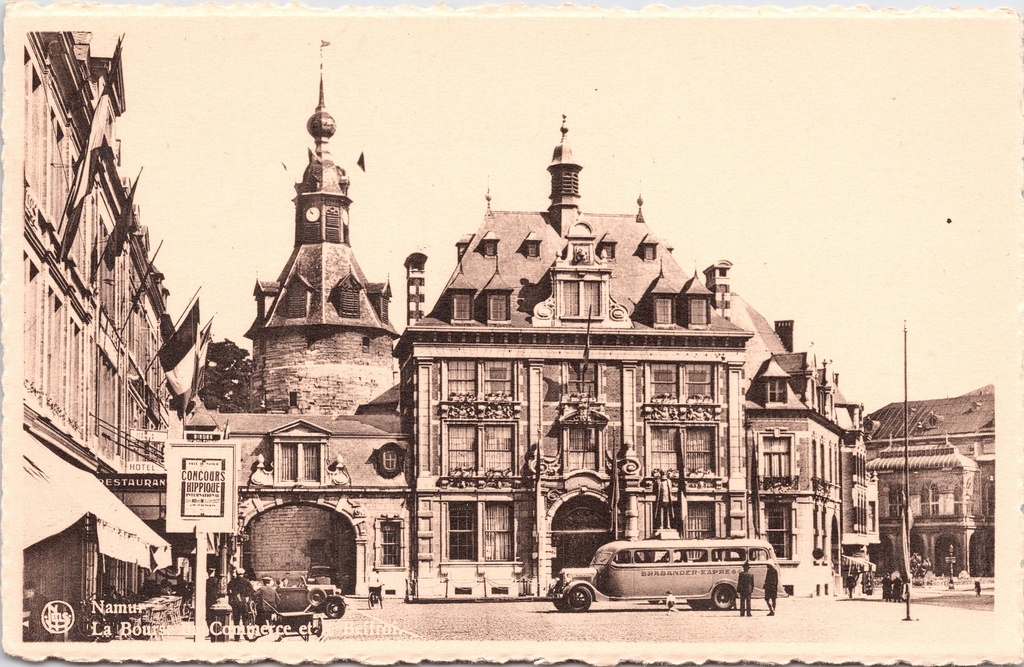 Namur - "La Bourse de Commerce" - Handelsbeurs op de Markt