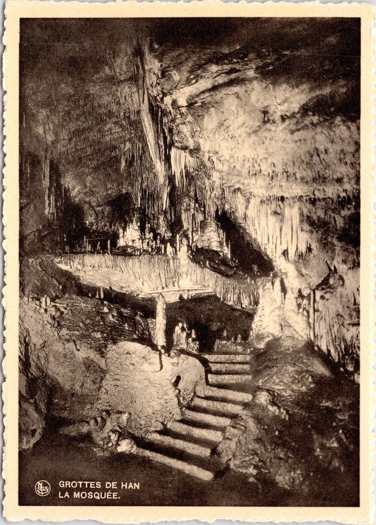 [Han-sur-lesse1233] Rochefort – ‘Grottes de Han – La Mosquée’ – The Mosque Chamber in the Han Caves