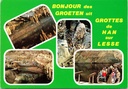 Rochefort – ‘GROTTES de HAN sur LESSE’ – Grottes de Han-sur-Lesse, stalactites and boat trip