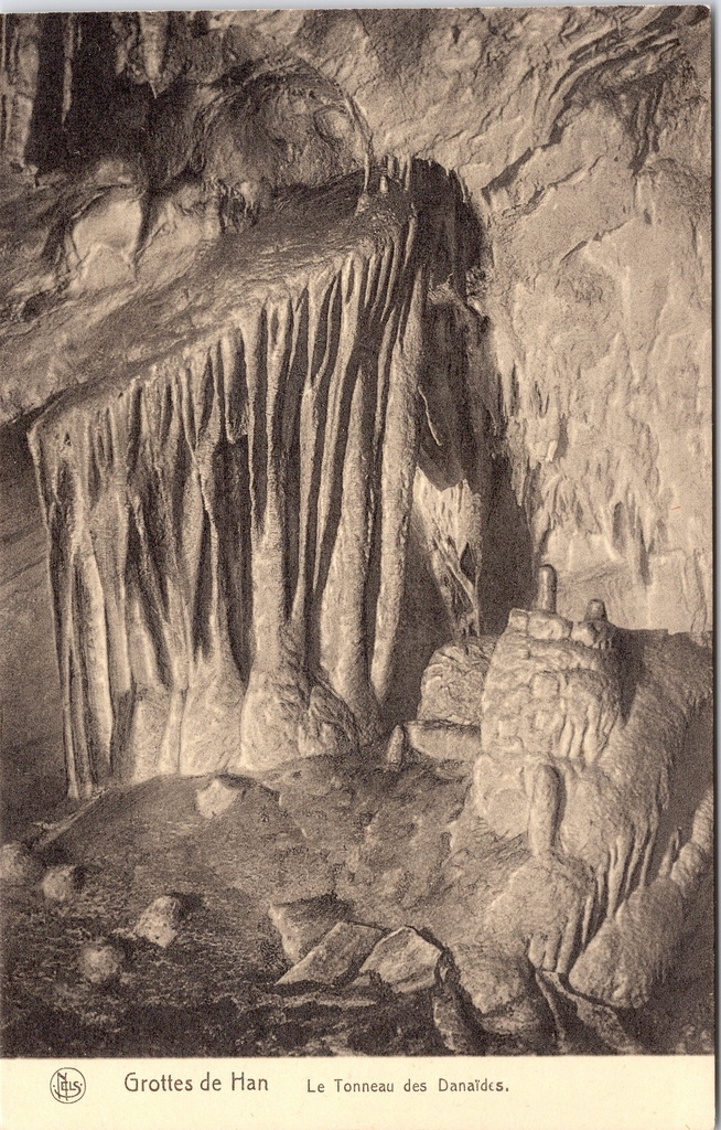 [Han-sur-lesse1287] Rochefort - « Le Tonneau des Danaïdes » - Formations spéléologiques dans les grottes de Han