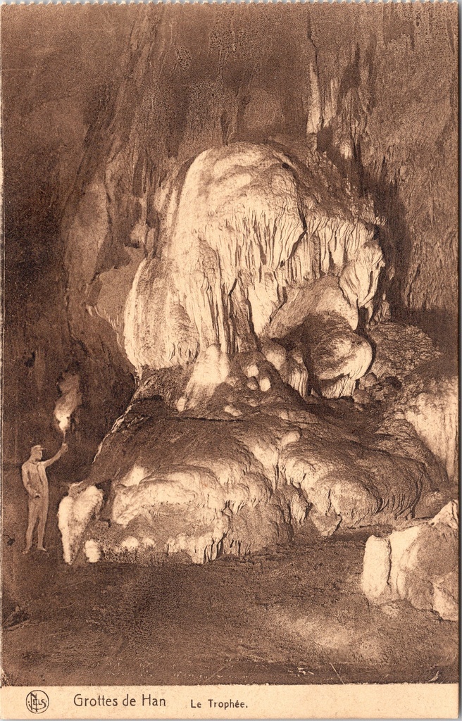[Han-sur-lesse1289] Rochefort – ‘Grottes de Han – Le Trophée’ – Speleonym ‘Le Trophée’ in the Grottes de Han