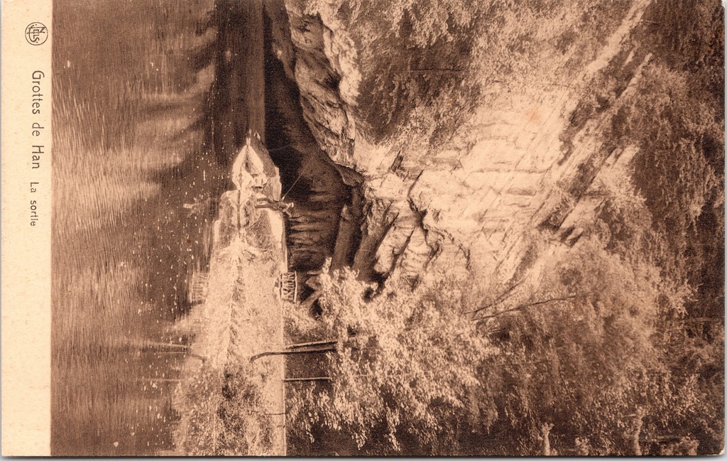 [Han-sur-lesse1315] Rochefort - « Grottes de Han - La sortie » - Sortie des grottes de Han
