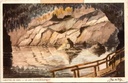 Han-sur-Lesse - « Grottes de Han — Le Lac d'Embarquement » - Lac artificiel dans les grottes de Han