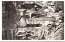 Rochefort - « Grottes de Han - L'Alhambra » - Grottes de Han, la salle de l'Alhambra avec ses stalactites et ses stalagmites