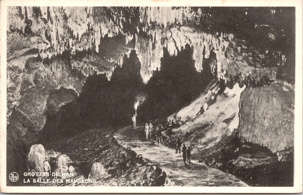 [Rochefort1395] Rochefort - « GROTTES DE HAN - LA SALLE DES MAMELONS » - Grotte de Han, la Salle des Mamelons