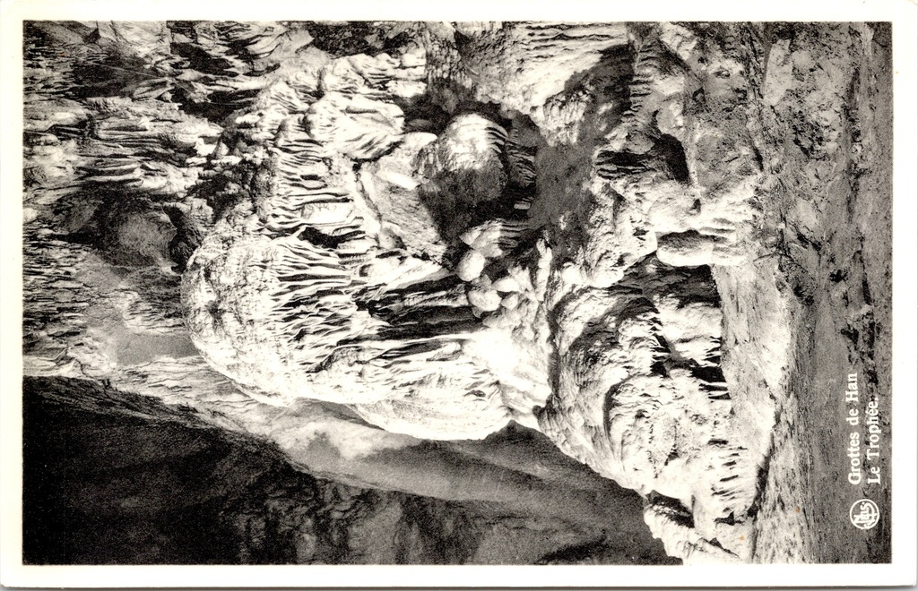 [Rochefort1407] Rochefort - « Grottes de Han - Le Trophée » - Formations spéléologiques dans les grottes de Han