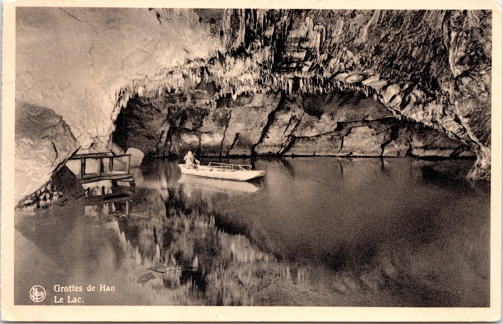 Han-sur-Lesse - « Grottes de Han - Le Lac » - Le lac dans les grottes de Han