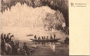 Rochefort – “Grottes de Han – Le Lac d’Embarquement” – Han Caves, internal lake with boats