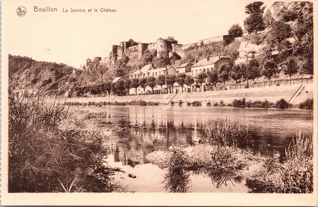 [Bouillon1499] Bouillon - « La Semois et le Château » - La rivière Semois et le château de Bouillon