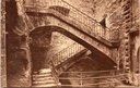 Bouillon – “Interior of the Castle. Vauban Staircase (17th century)” – Vauban staircase in Bouillon Castle