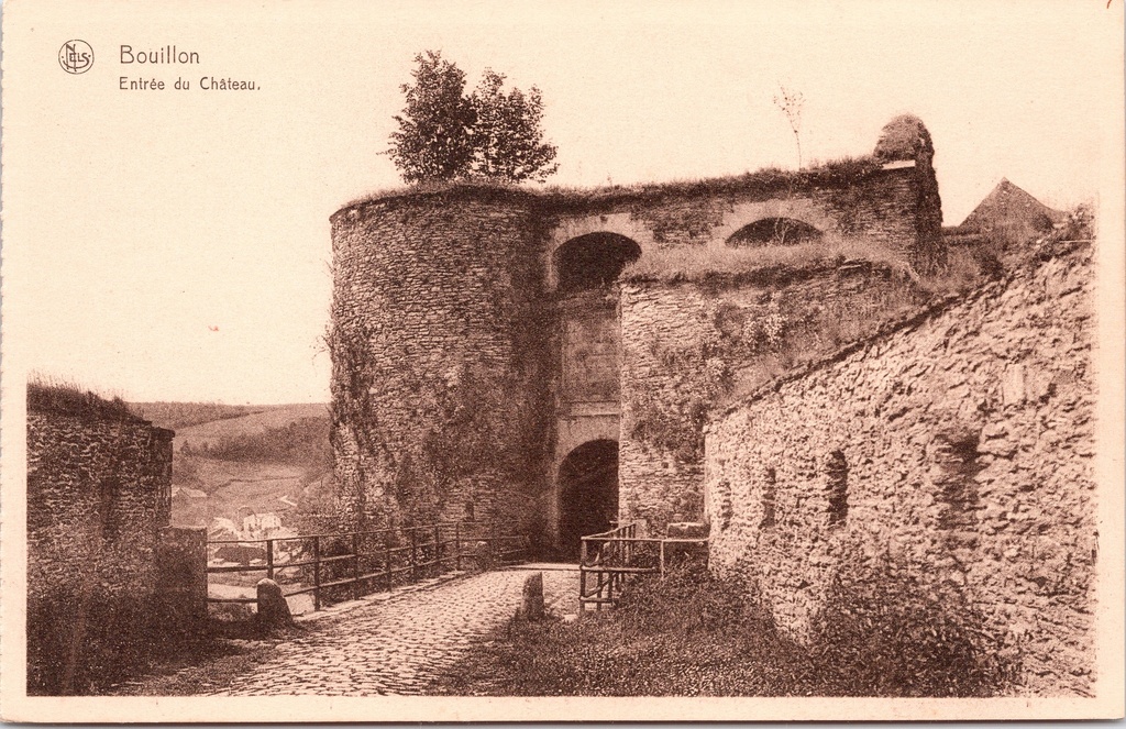 [Bouillon1533] Bouillon - « Entrée du Château » - Entrée du château de Bouillon