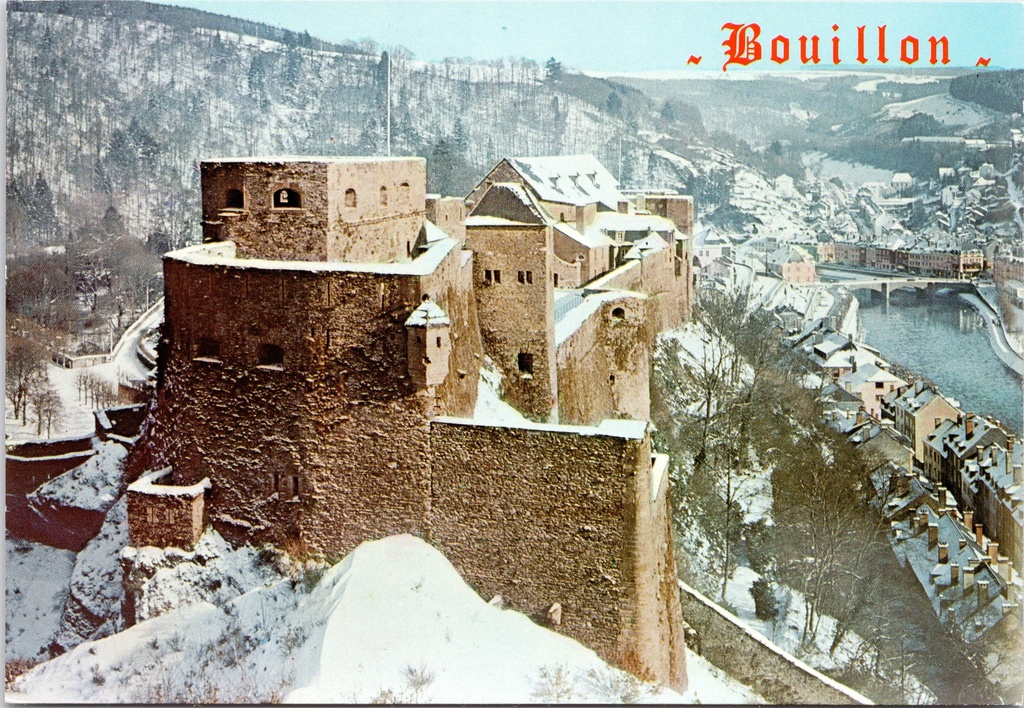 [Bouillon1551] Bouillon – “Bouillon” – Bouillon Castle in winter