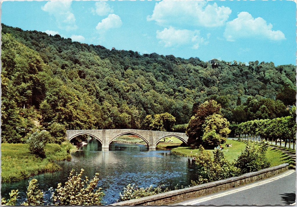 [Bouillon1573] Bouillon – “Le pont de Cordemois” – The Cordemois Bridge over the Semois