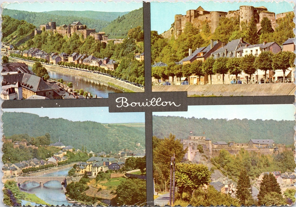 [Bouillon1583] Bouillon - « Bouillon » - Vue panoramique avec le château et la vallée de la Semois