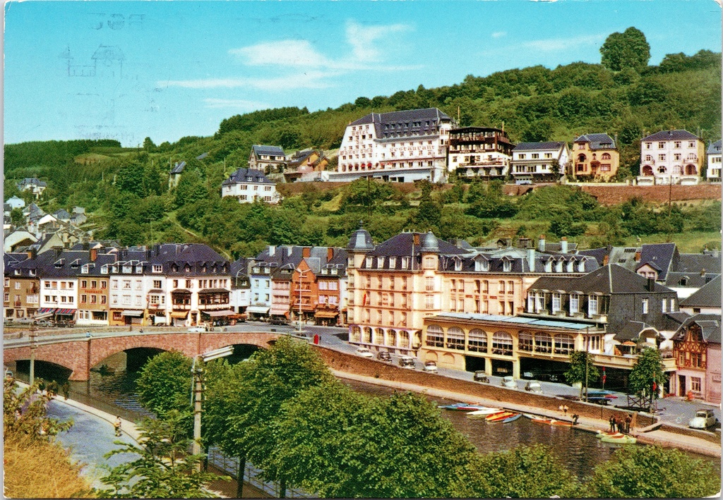 [Bouillon1617] Bouillon - "Pont de Liège et la Semois" - Luikse brug en de Semois rivier