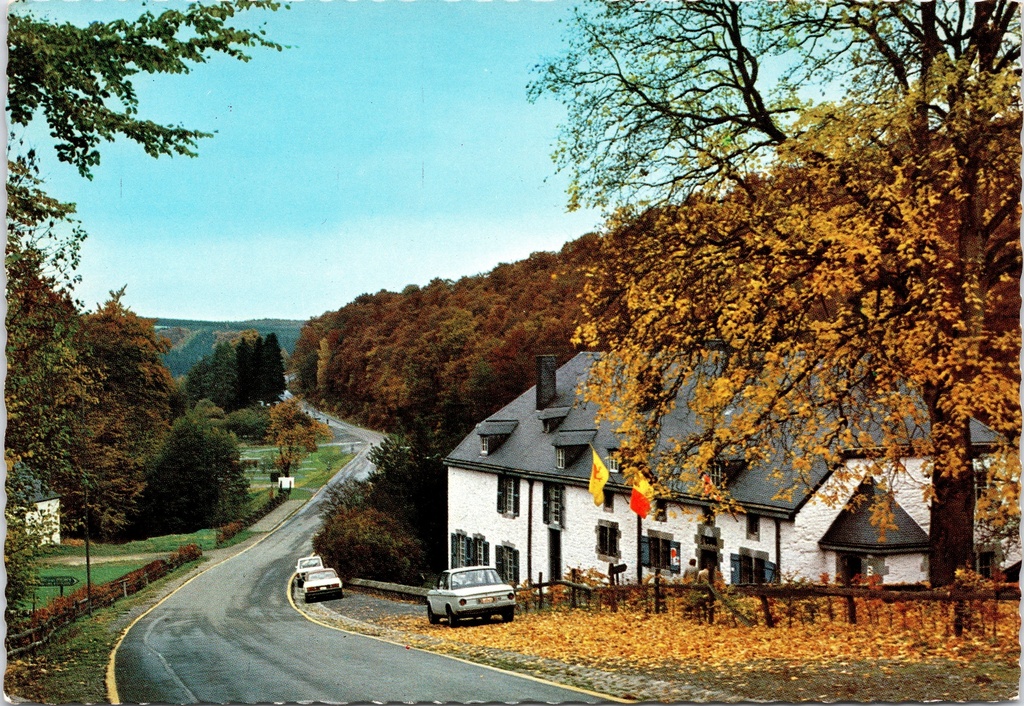 Saint-Hubert – “Aux environs du fourneau St. Michel” – Autumnal landscape near the Fourneau Saint-Michel