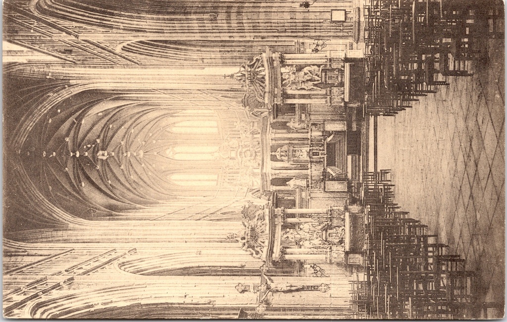 [saint-hubert1673] Saint-Hubert - « Intérieur de l'église » - Intérieur de la basilique
