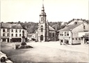 Vielsalm - "Eglise et Place" - Kerk en plein van Salmchâteau