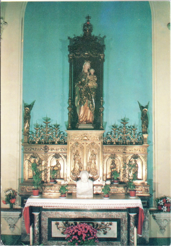 Namur - "Chapelle Saint-Berthuin" - Altaar van de Maagd in de Sint-Berthuinuskapel te Malonne