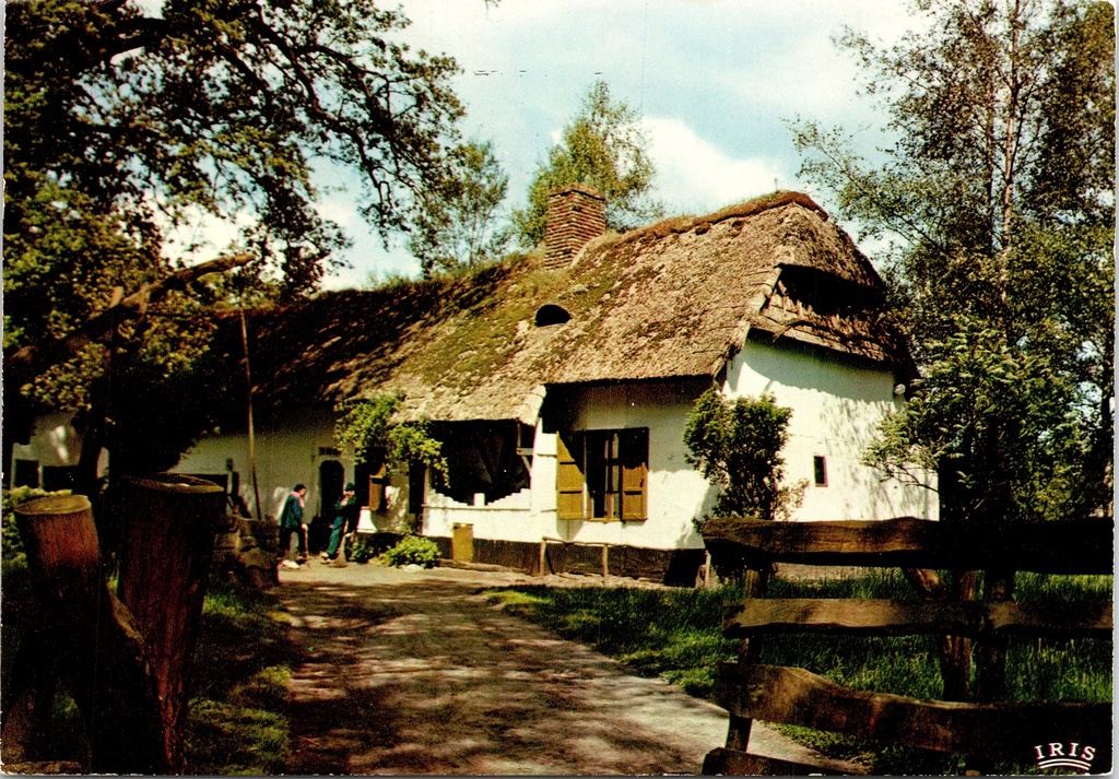 [A1723] Genk - "Kempense Hoeve uit Lummen, 1777" - Wellenshoeve in Openluchtmuseum Bokrijk
