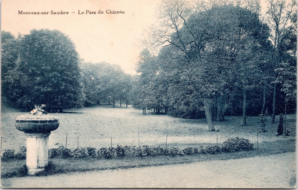 [B1785] Charleroi - "Le Parc du Château" - Het kasteelpark van Monceau-sur-Sambre