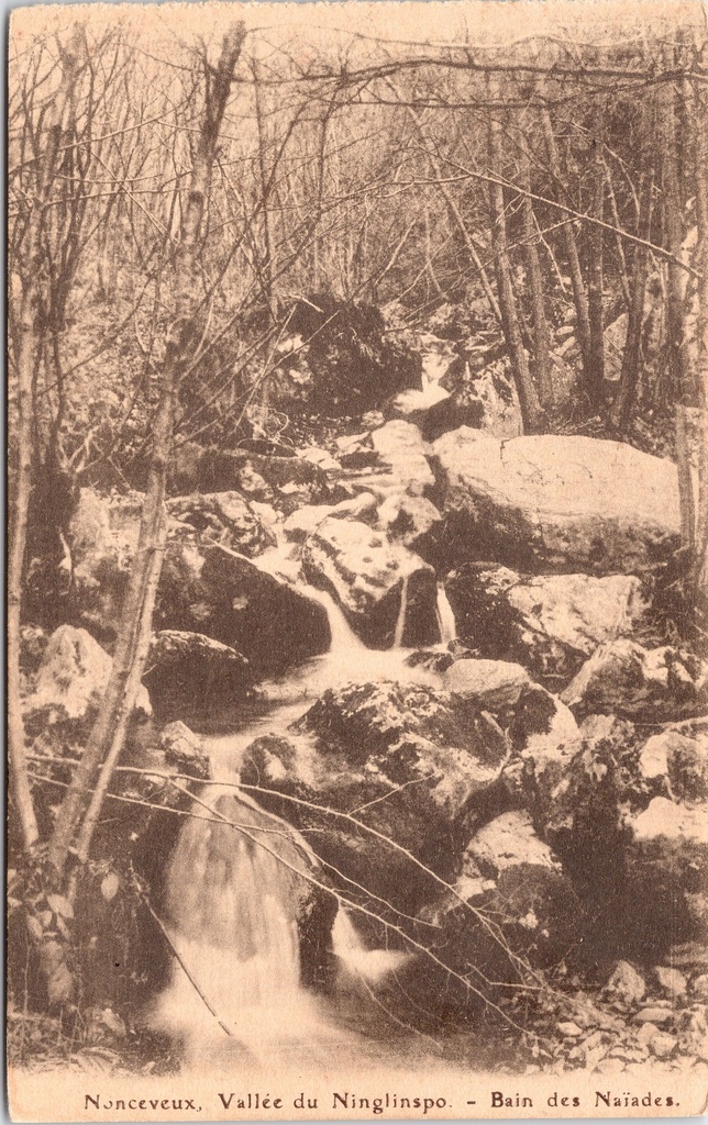 Aywaille - "Vallée du Ninglinspo – Bain des Naïades" - Waterval in het Ninglinspo-dal