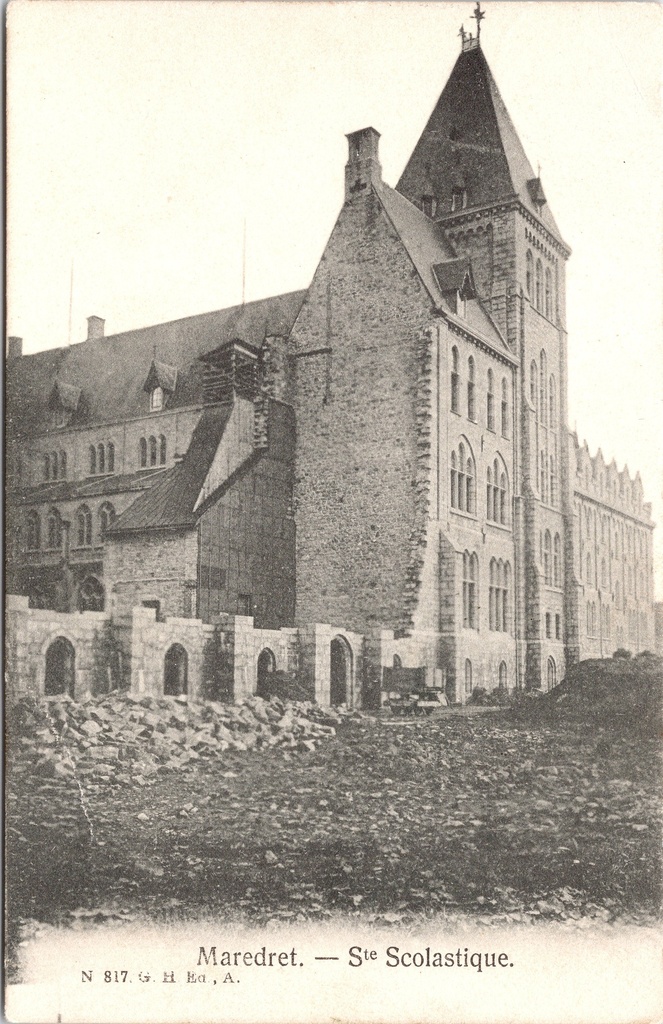 [B1825] Anhée - "Maredret — Ste Scolastique" - Abdij van Maredret, kloostergebouw