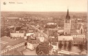 Mechelen - "Malines Panorama" - Panoramisch stadsgezicht met kerktoren
