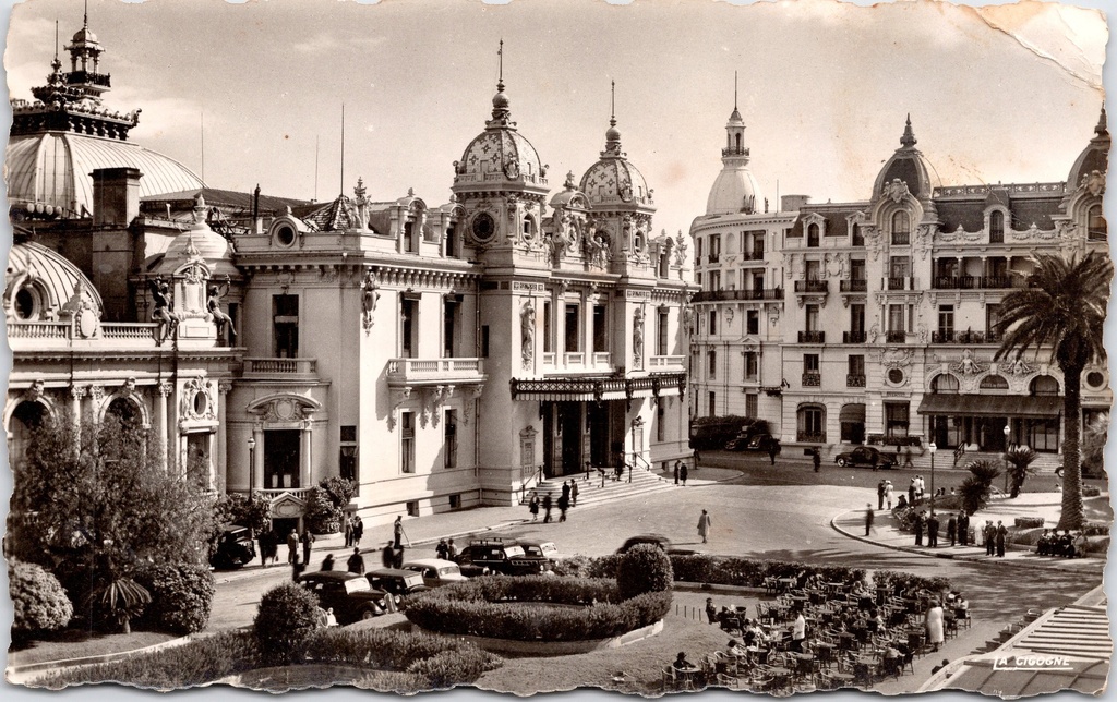 Monte-Carlo - "Le Casino et l'Hôtel de Paris" - Casino van Monte-Carlo en Hotel de Paris