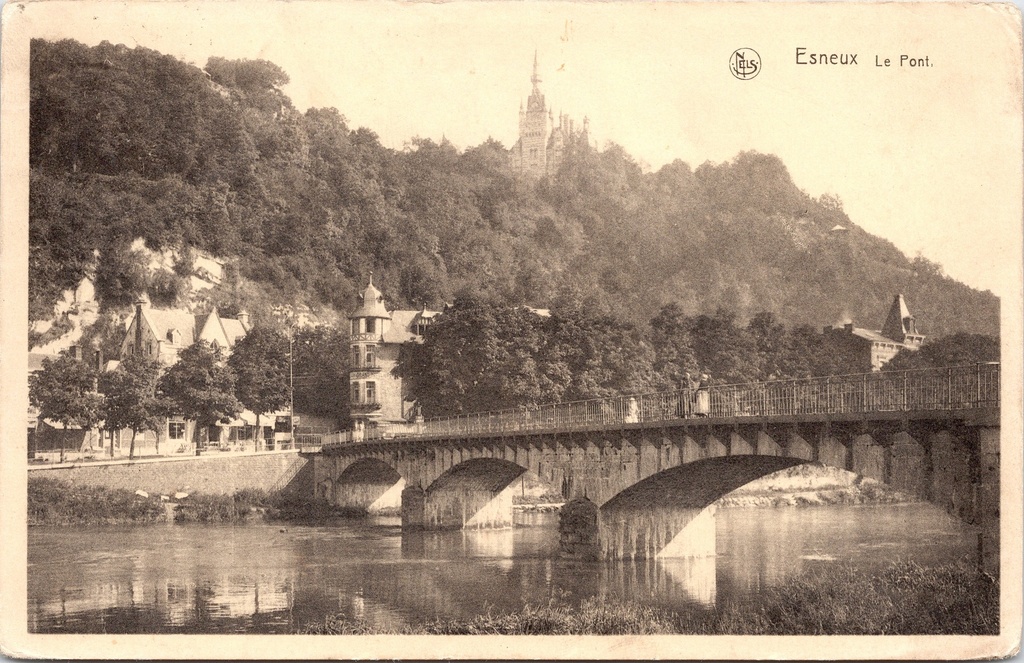 [B1853] Esneux - "Le Pont" - Brug over de Ourthe