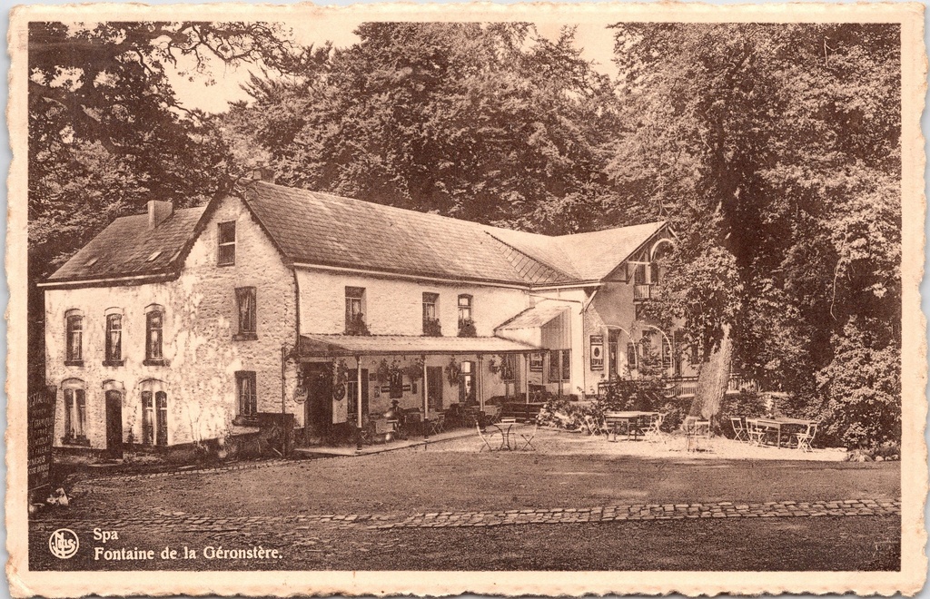 Spa - "Fontaine de la Géronstère" - Herberg bij de Géronstère-bron in het bos