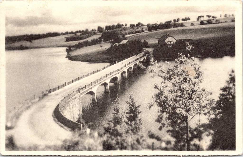 Waimes - "Le Barrage à Robertville" - De stuwdam van Robertville