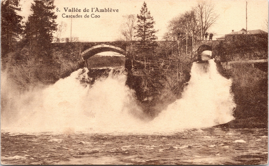 Stavelot - "Vallée de l'Amblève - Cascades de Coo" - Watervallen van Coo in de Amblèvevallei