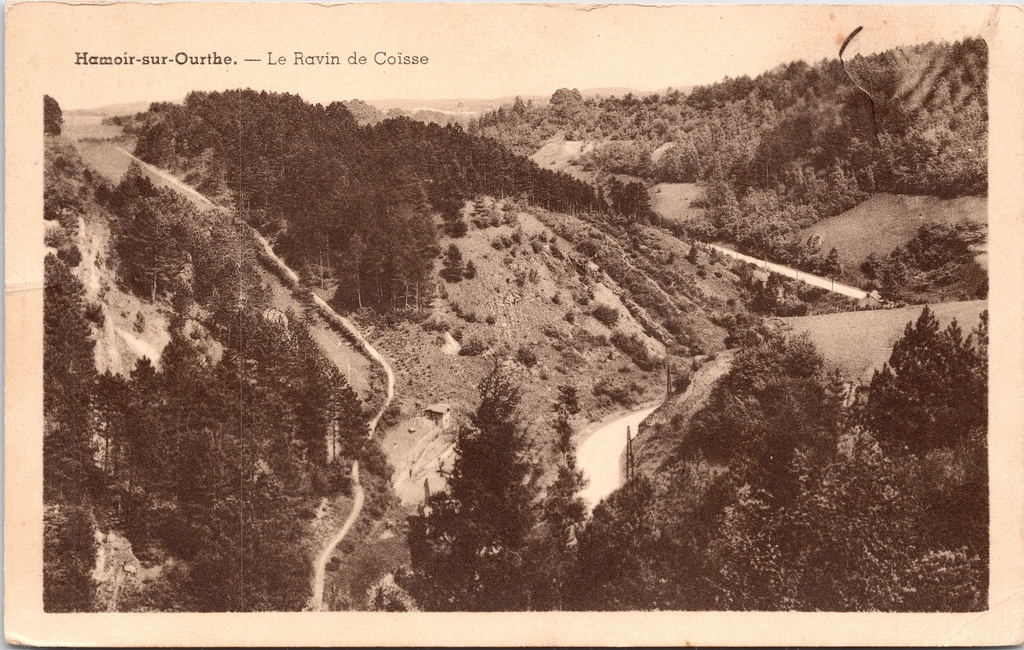 Hamoir - "Le Ravin de Coïsse" - Gezicht op de Coïsse-ravijn