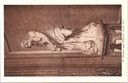 Estinnes - "S. Jérôme par Ollivier (XVIIIe S.)" - Standbeeld van Sint-Hiëronymus door Ollivier, 18e eeuw