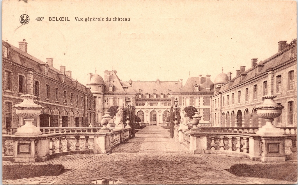 [D1765] Beloeil - "Vue générale du château" - Algemeen zicht op het kasteel van Beloeil