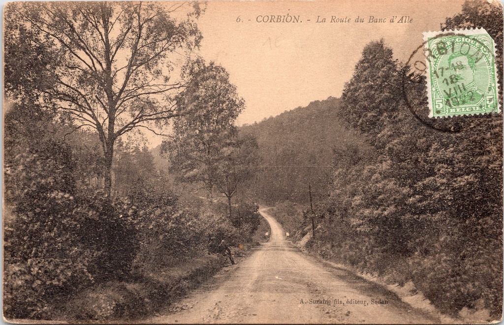 [D1771] Bouillon - "La Route du Banc d'Alle" - Bosweg richting Banc d'Alle in Corbion