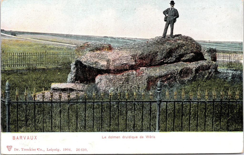 [D1787] Durbuy - "Le dolmen druidique de Wéris" - Druidische dolmen van Wéris