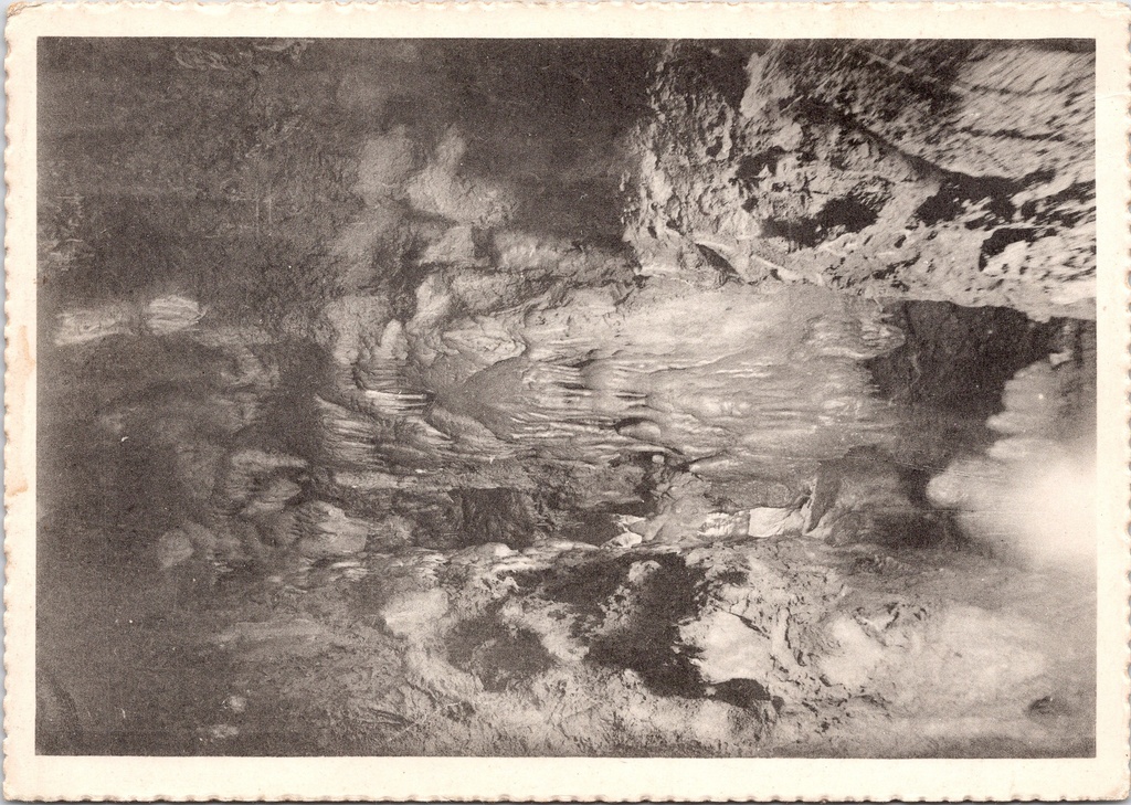 [F1833] Gesves - "Grottes et Cavernes préhistoriques de GOYET-MOZET" - Prehistorische grotten in de Samson-vallei, La Cascade