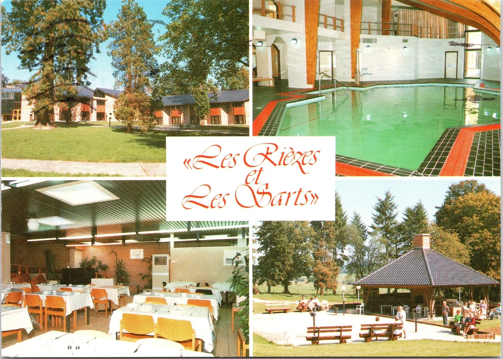 [F1859] Couvin - "Les Rièzes et Les Sarts" - Vakantiedomein met zwembad, restaurant en buitenruimte