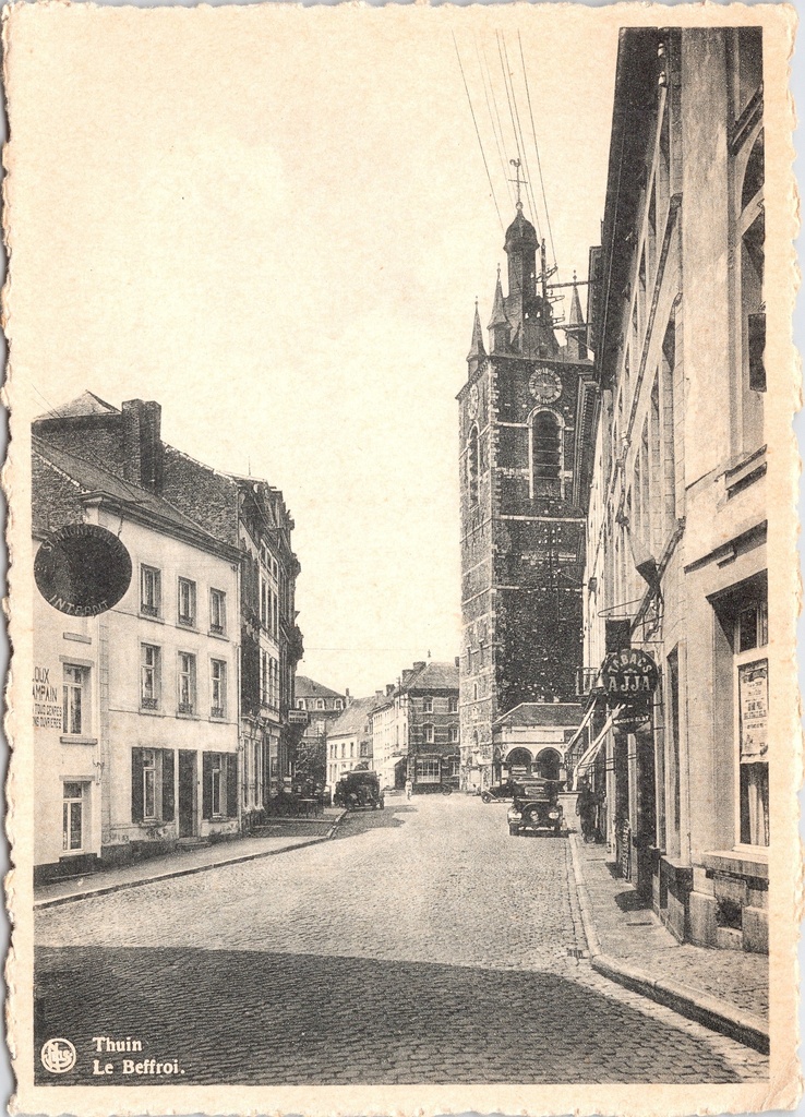 Thuin - "Le Beffroi" - Het belfort van Thuin