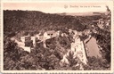 Bouillon - « Vue prise de la Ramonette » - Vue panoramique sur le château et la ville depuis la Ramonette