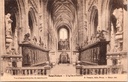 Saint-Hubert – “L’église abbatiale” – Interior of the abbey church, view from the sanctuary